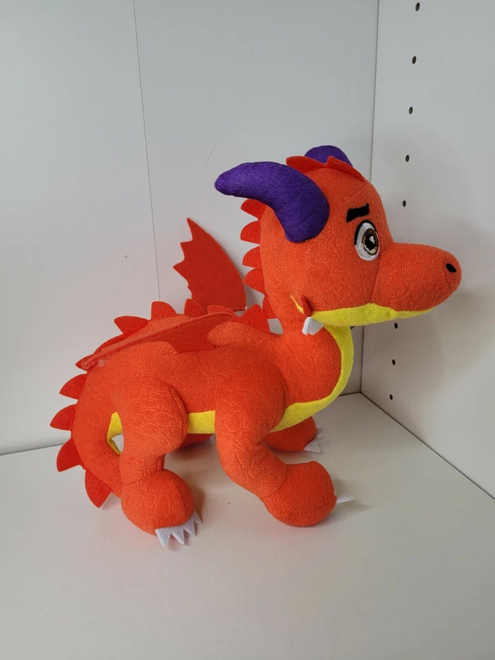 PAW PATROL Rescue Knights SPARKS Dragon Plush NEW Nickelodeon Stuffed Animal NWT - Image 2 of 4