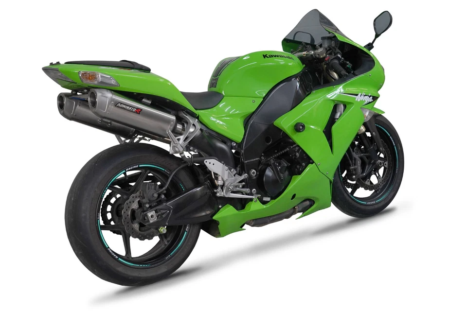 ZX10R 2006 - 2007 Exhaust Silencer Muffler S6 DOMINATOR — 第 3/4 张图片