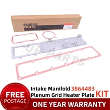 Intake Manifold Plenum Grid Heater Plate Fits Dodge Ram 2500 3500 6.7L Cummins