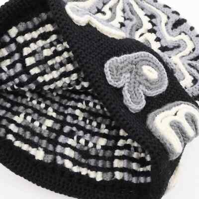 Supreme Yarn Applique Beanie Black | eBay