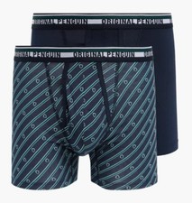 Original Penguin 2-Pack Men's Boxer Briefs Large 36-38 Skyc, Skyccrest