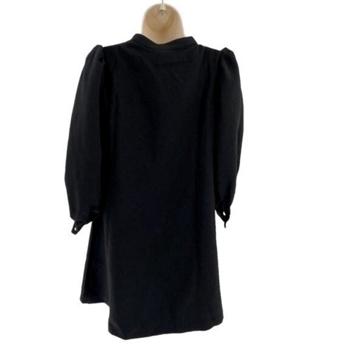Pomander Place | NEW Samantha Puff Sleeve Mini Dress in Black Size XS - Picture 7 of 10