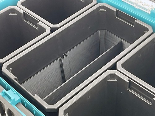 Makita MAKTRAK Deep Compact Organizer Compatible Large Nesting Bins - Picture 16 of 64