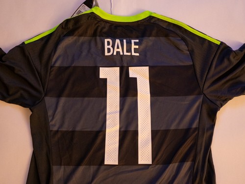 2016 Adidas Wales Away Gareth Bale Jersey Shirt Size Medium BNWT - Picture 2 of 13