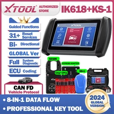 XTOOL IK618+KS-1 Pro K!ey Coding Tool Car Diagnostic Scanner Full System Scan