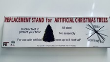 REPLACEMENT STAND FOR ARTIFICIAL CHRISTMAS TREES STEEL ASSEMBLY FOR 1-1/4 POLE