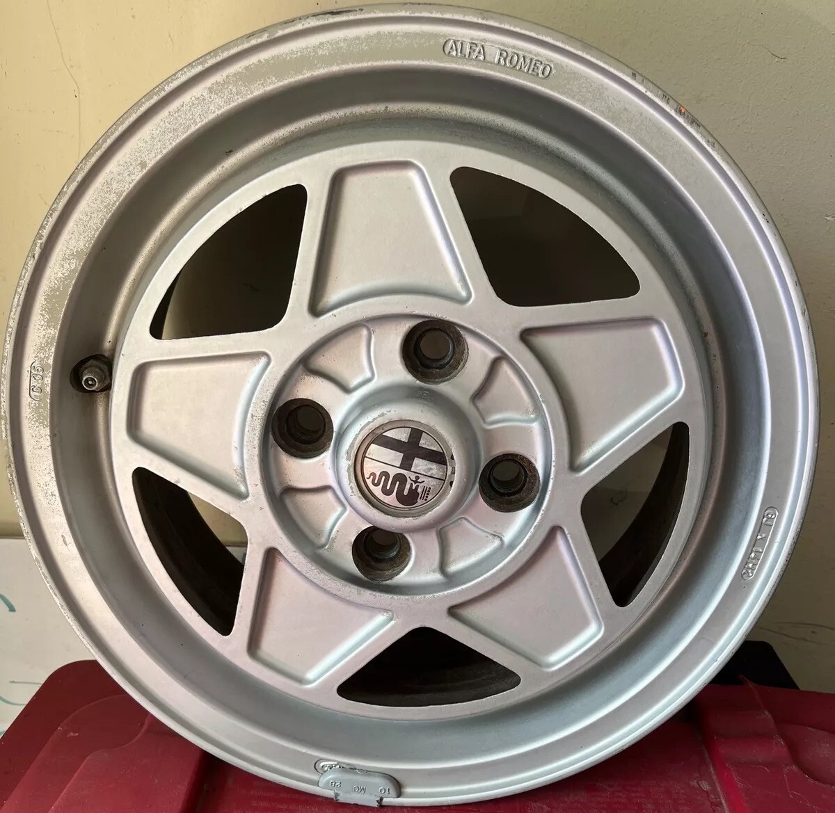 1990 Alfa Romeo Spider. Daytona Wheel 14” OEM | eBay
