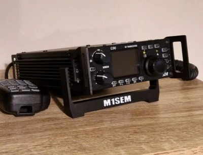 Xiegu G90 Stand customised with your callsign 3D printed. READ DISCRIPTION