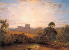 Peter DE WINT Kenilworth Castle Giclee Fine Art Print on Canvas 48"