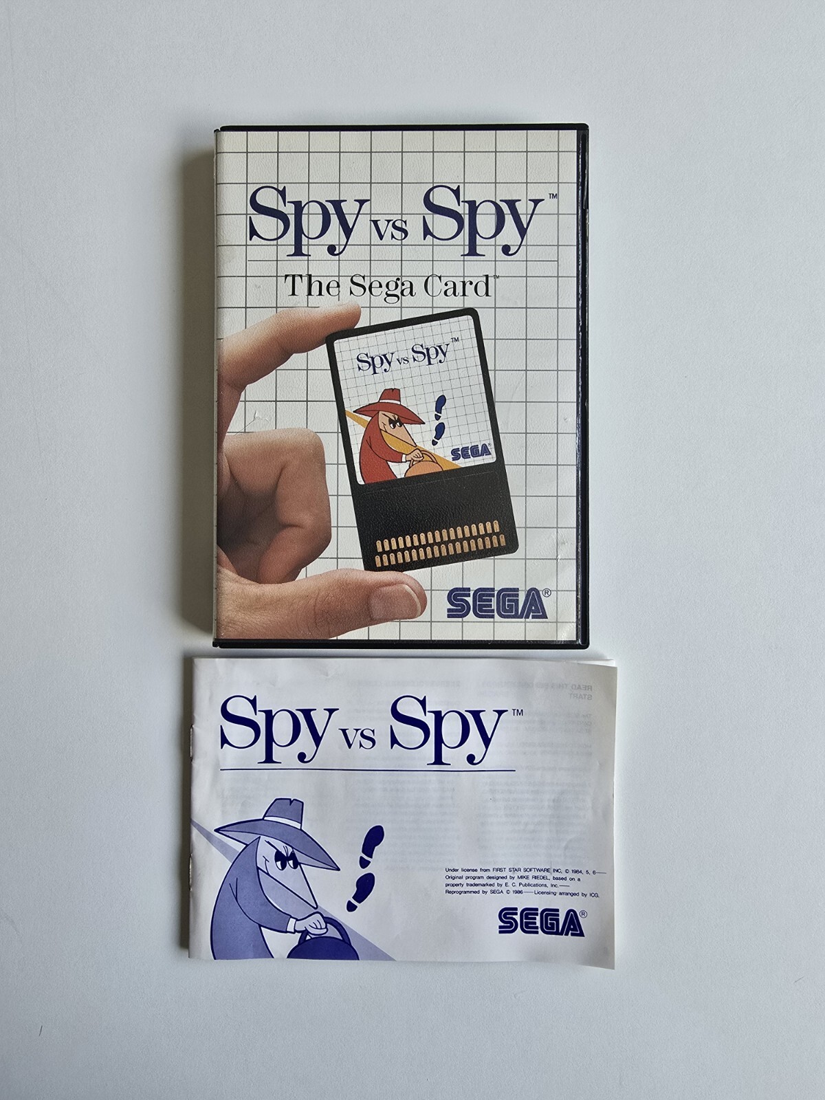 Spy VS Spy 🇪🇺 Sega Card Master System 