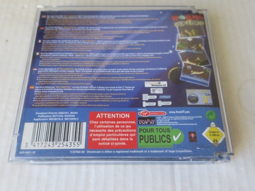 WORMS WORLD PARTY    ----- pour SEGA DREAMCAST - Photo 5/5