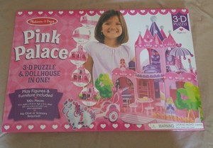 melissa and doug pink palace