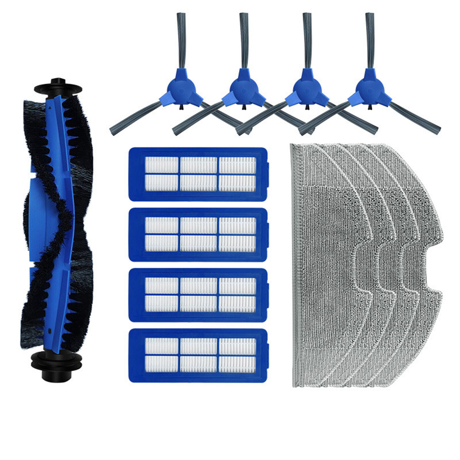 Main brush Side Brush Filter Accessories For EUFY G10 G30 Vacuum Cleaner