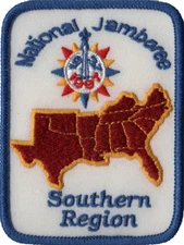 1997 Jamboree Southern Region JSP Blue Bdr (AR1905)