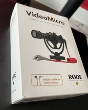 Rode VideoMicro Compact On Camera Microphone