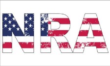 2 Pack Nra Patriotic Letters White Vinyl Decal Bumper Sticker 2 Pack Nra Patriotic Letters White Vinyl Decal Bumper Sticker
