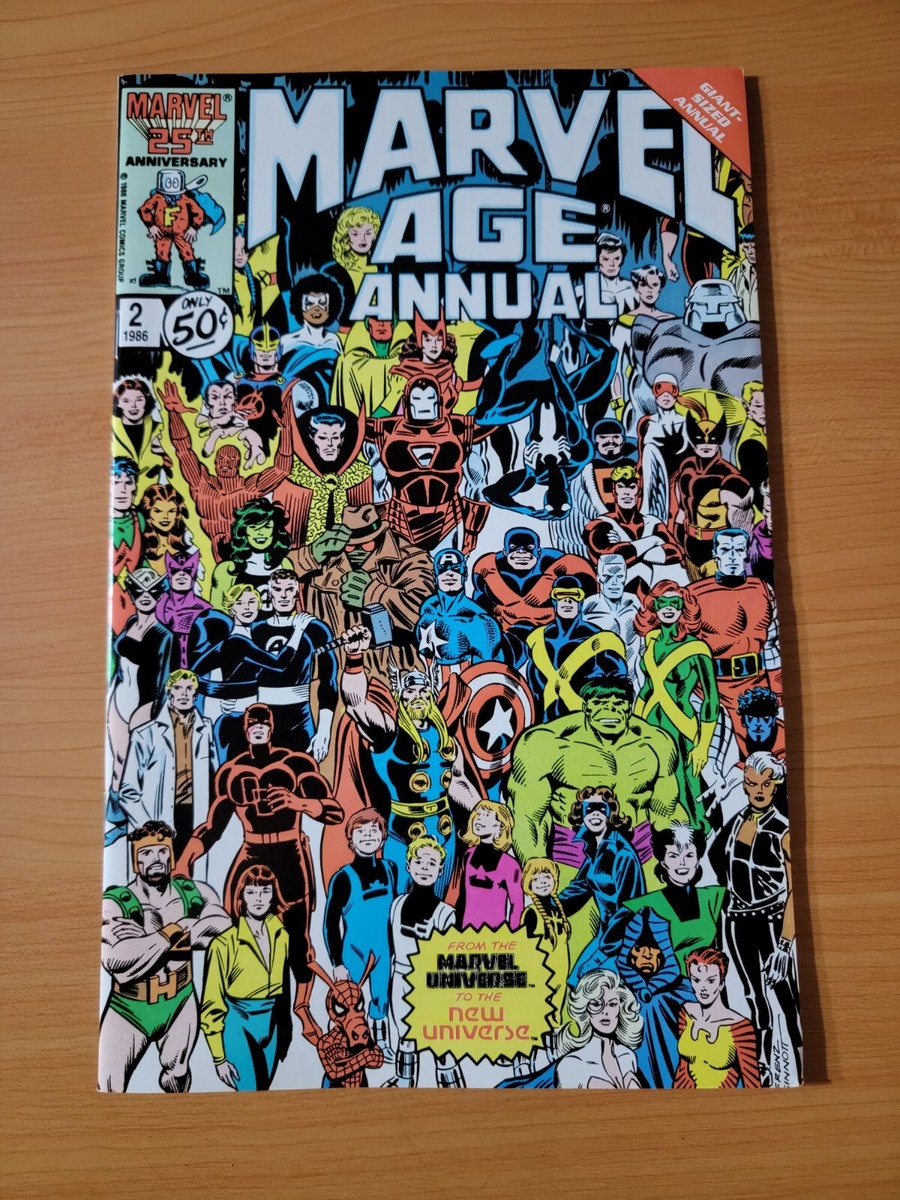 Marvel Age Annual #2 ~ NEAR MINT NM ~ 1986 Marvel Comics | eBay