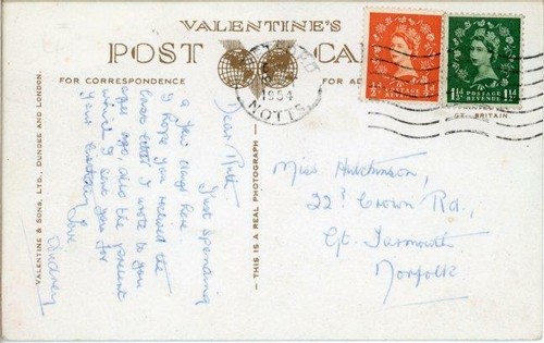 REAL PHOTO POSTCARD BOWLING GREEN, CORONATION PARK, RETFORD, NOTTINGHAMSHIRE - Foto 2 di 2