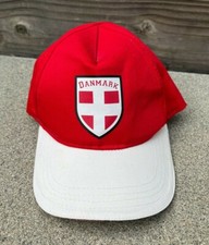 H M Big Kid's Denmark Red Baseball Cap Hat Adjustable 11-12 Years