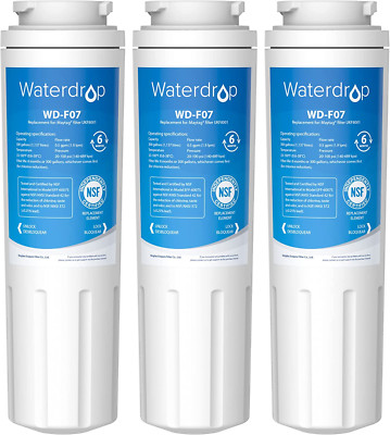 Waterdrop UKF8001 Refrigerator Water Filter 4, Replacement 