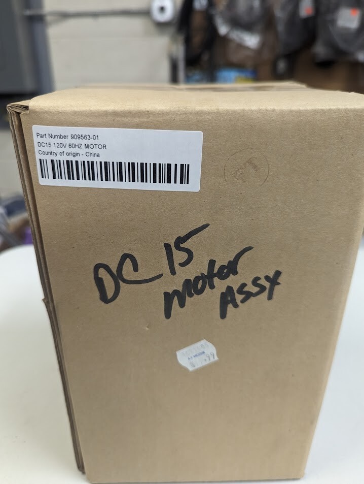 Dyson DC15 vacuum motor assembly part 909563-01 replacement