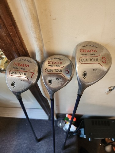Stealth Forged LH Drivers 3, 5, & 7 Ultralite Graphite Shaft