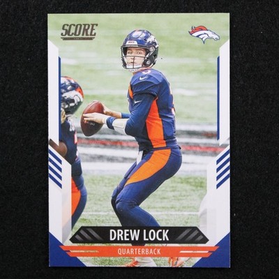 2021 Panini Score - Drew Lock - #215 - Denver Broncos