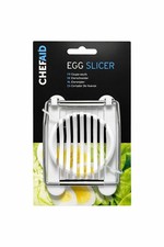 ChefAid Egg Slicer Stainless Steel Wire Cutter for Boiled Egg Kitchen Tool