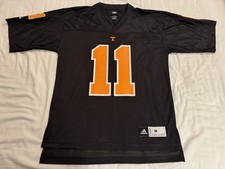 Adidas 2009 Tennessee Volunteers black Football Jersey Bryce Brown #11 Medium 🏈