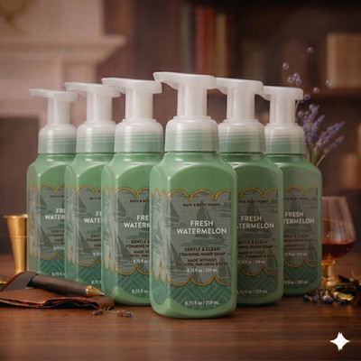 Bath & Body Works - Fresh Watermelon Foaming Hand Soap 8.75 oz   [6 Pack]