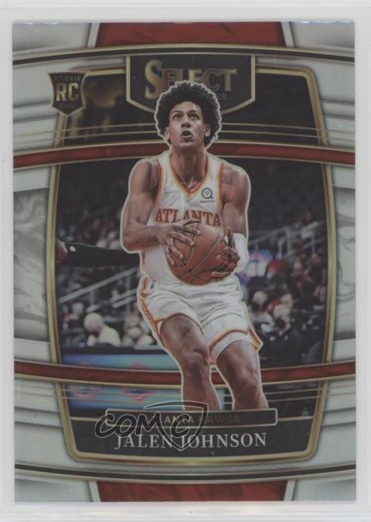 2021-22 Panini Select Concourse Silver Prizm Jalen Johnson #17 Rookie RC 11qd
