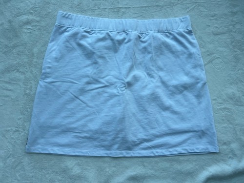 Quacker Factory Women’s XL White Knit Skort with Rhinestones - Bild 7 von 9