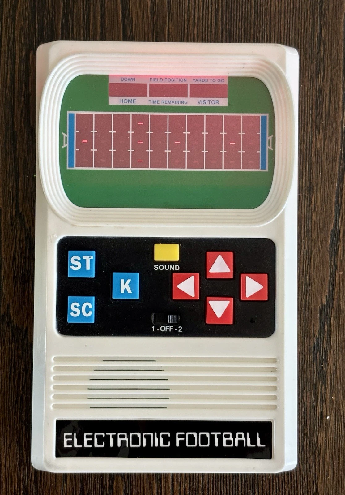 Mattel Basic Fun Retro Electronic Football Handheld Game - Tested! Classic Times