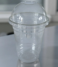 50 x 12oz smoothie cups with lids NEW!