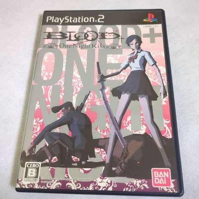 Blood+ One Night Kiss PS2 Japan Suda51 Grasshopper Manufacture Anime Game CIB