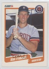1990 Fleer Alan Trammell #617 HOF 06jv