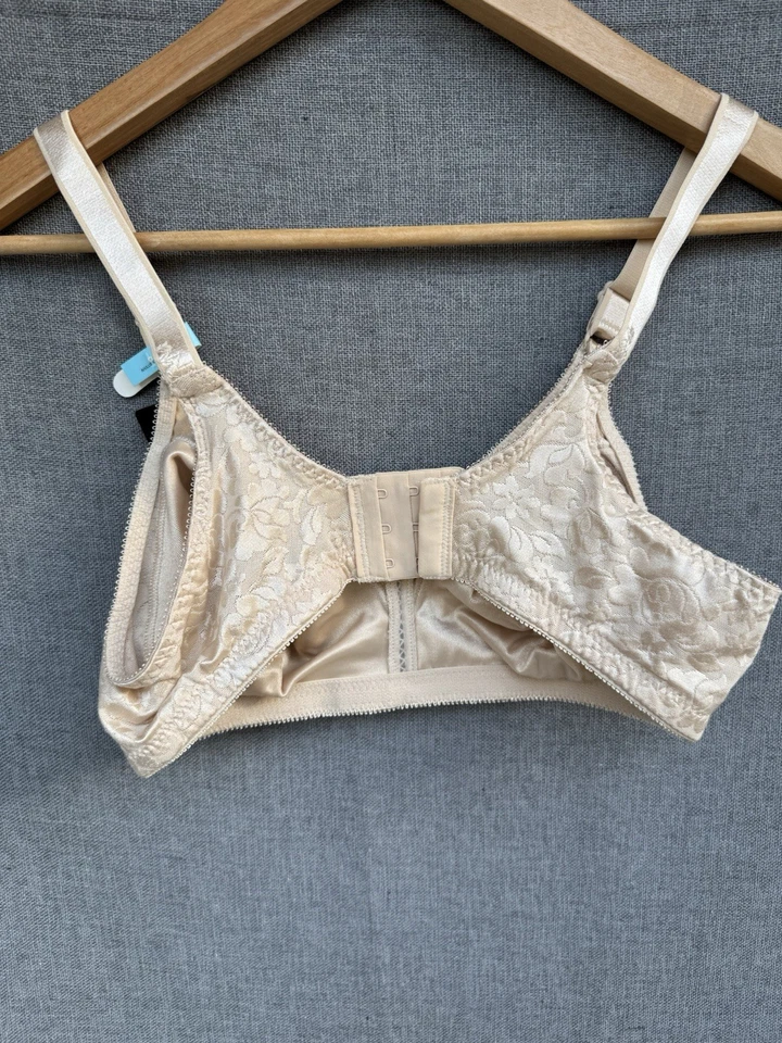 Sujetador Bali Classic Support Sin Alambres Cool Comfort Nude 36C NUEVO Beige Foto 4 de 4