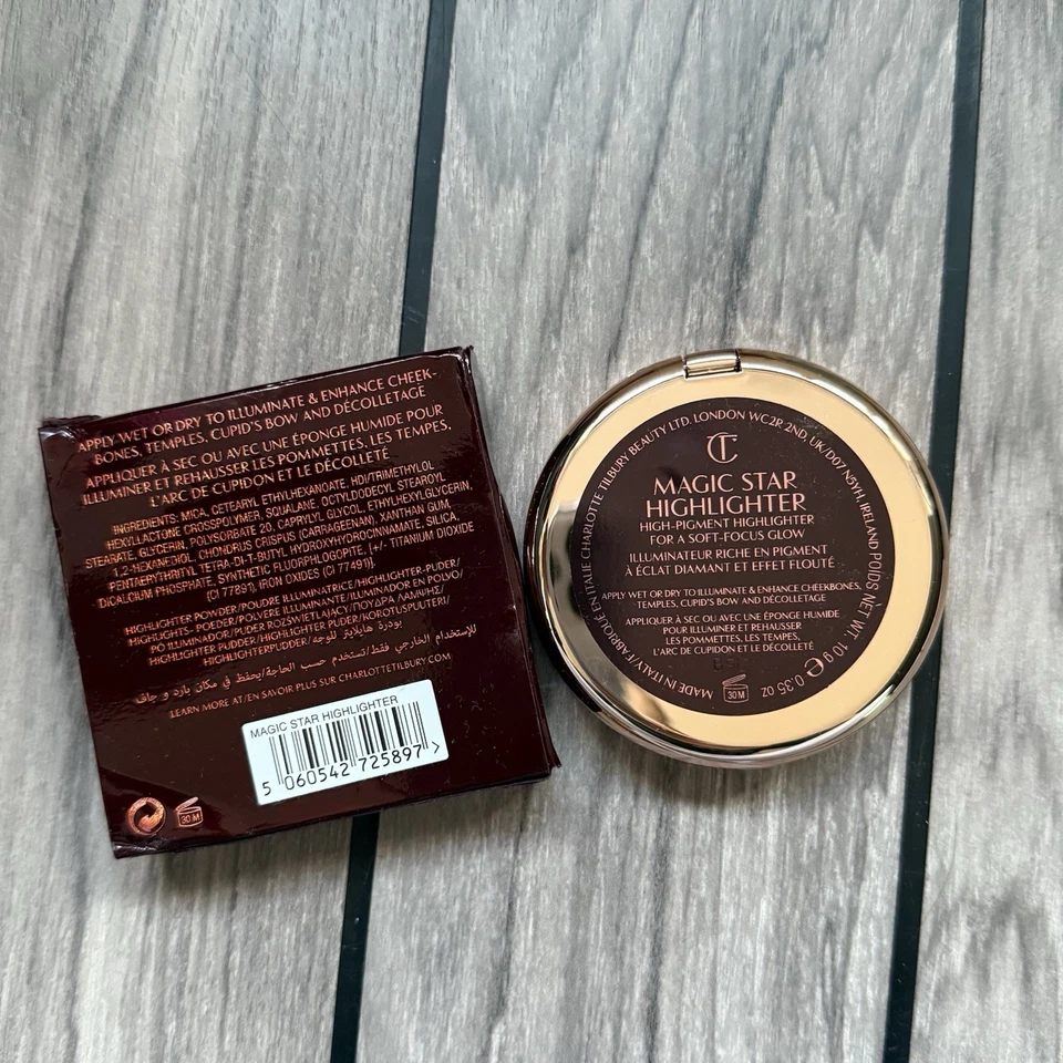 Discontinued Charlotte Tilbury Magic Star Highlighter Illuminator Brand New - Image 3 of 3