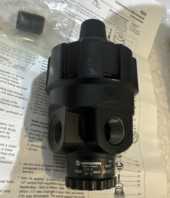 NORGREN R24-300-RNSA / R24300RNSA Part # 81353 Valve Regulating Air Slave New 