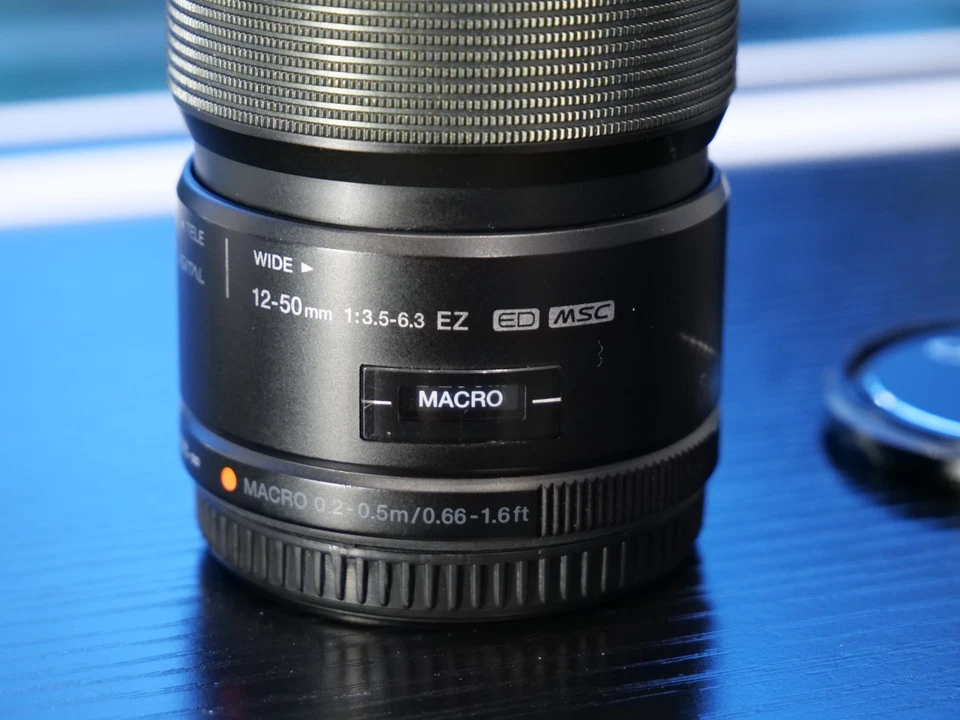 Olympus M.ZUIKO DIGITAL ED 12-50mm f/3.5-6.3 EZ MSC Macro with UV Filter MFT M43 - Image 4 of 4