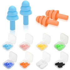 Ear Plugs for Swimming,Sleeping Noise Cancelling,Snoring,Shoting,Working, Reusab