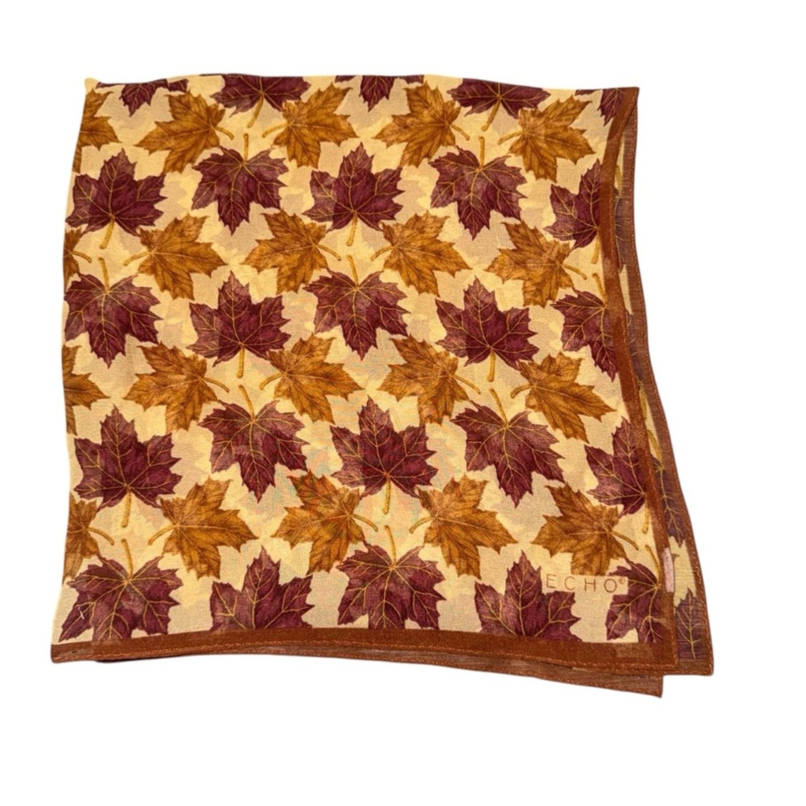 Echo Leaf Pattern Scarf - image 1