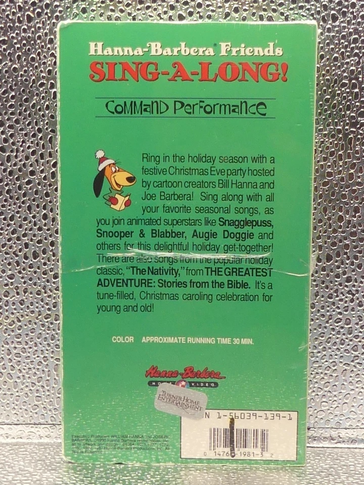 Hanna-Barbera Friends Sing-A-Long Command Performance NR VHS New Factory Sealed - Image 2 of 4