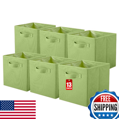ShellKingdom Storage Bins Foldable Fabric Storage Cubes Cloth Organizer Drawer C