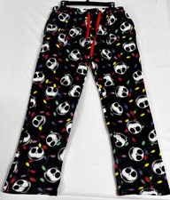 Disney Nightmare Before Christmas Jack Skellington Fleece Pajama Pants S