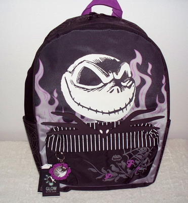 DisneyThe Nightmare Before Christmas Jack Glow-In-The-Dark Backpack Loungefly Disney Nightmare Before Christmas Bedtime Jack  main image 4