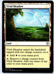 Vivid Meadow #293 Commander 2017 Uncommon