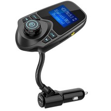 KM18 Wireless FM Transmitter with 1.44 inch screen