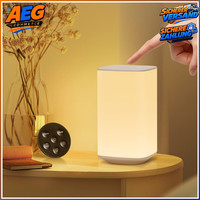 LED Nachttischlampe Dimmbar Touch 3000 Mah 3 RGB Modi 256 Farben Kabellos