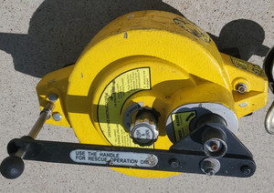 GEMTOR,RS3-100 , Retrieval Winch 3/16 INCH 100 Ft Cable